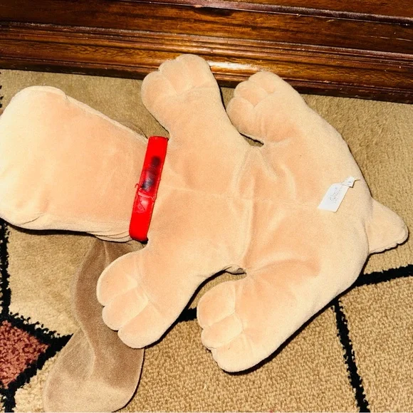 Vintage Pound Puppies 1985 Galoob Stuffed Brown Dog Puppy Retro Plush Toy - Picture 6 of 8